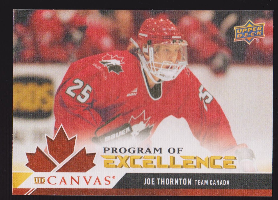 (image for) 2020-21 Upper Deck Canvas #C268 Joe Thornton POE